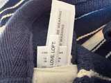 Ann Taylor Navywhite Striped Tote Bag - Image 2