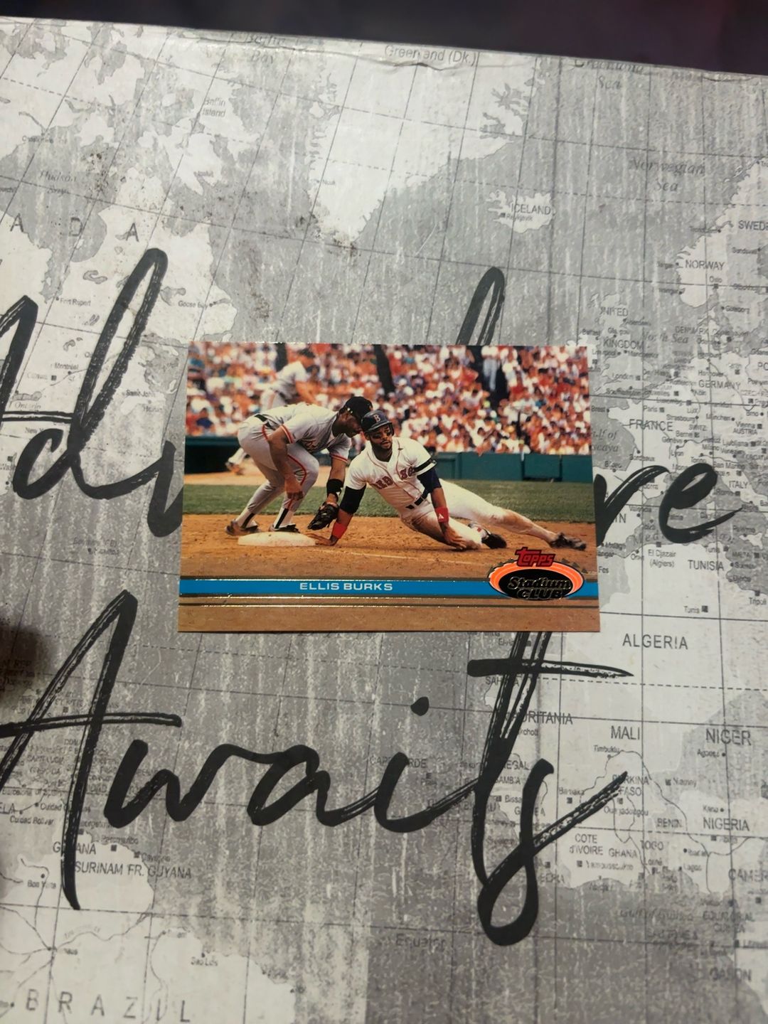 Topps 1991 Stadium Club #108 Ellis Burks Baseball Card