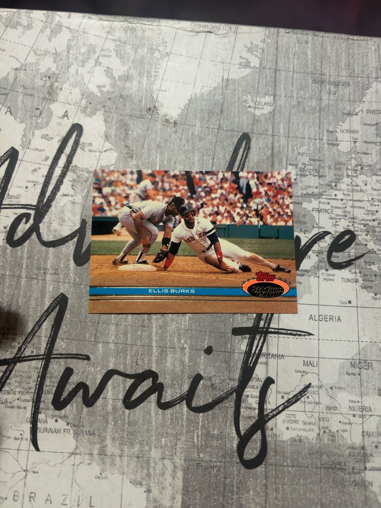 Topps 1991 Stadium Club #108 Ellis Burks Baseball Card