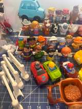 Fisher-Price Little People Figures and Vehicles Lot.  42pcs. - Image 3