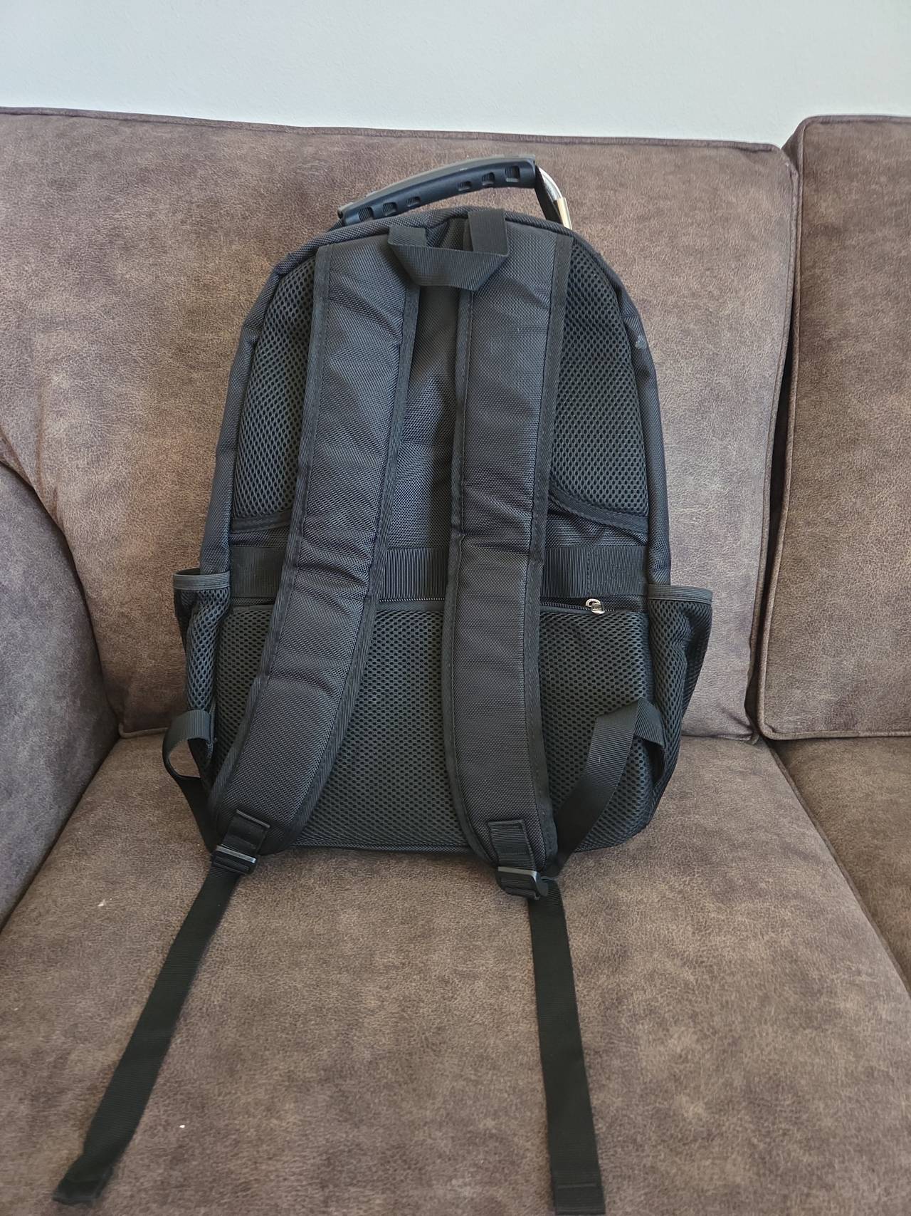 Multi-Compartment Laptop Backpack with USB Port