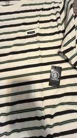 Volcom Men's Striped Pocket T-Shirt L - Image 2
