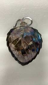 Vintage Silver Plated Leaf Shaped Nut/Candy Dish - England - Image 2