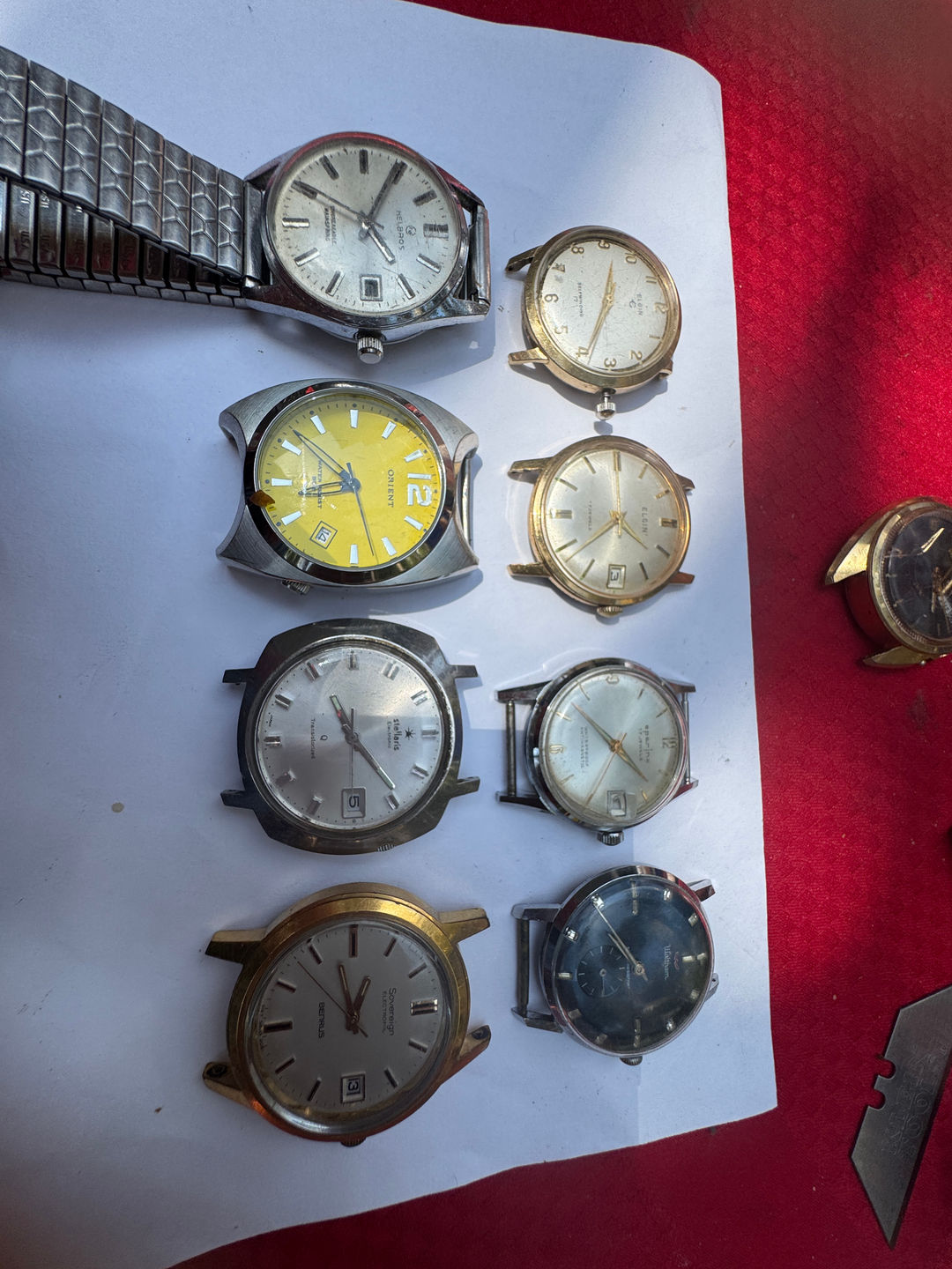 Vintage Orient Mechanical Watches