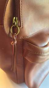 Madewell The Lorimer Italian Leather In English Saddle Brown Backpack - Image 5