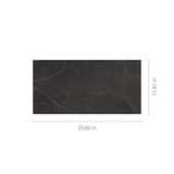 Satori La Marca Nero Venato 12-in x 24-in Honed Porcelain Floor and Wall Tile - Image 2
