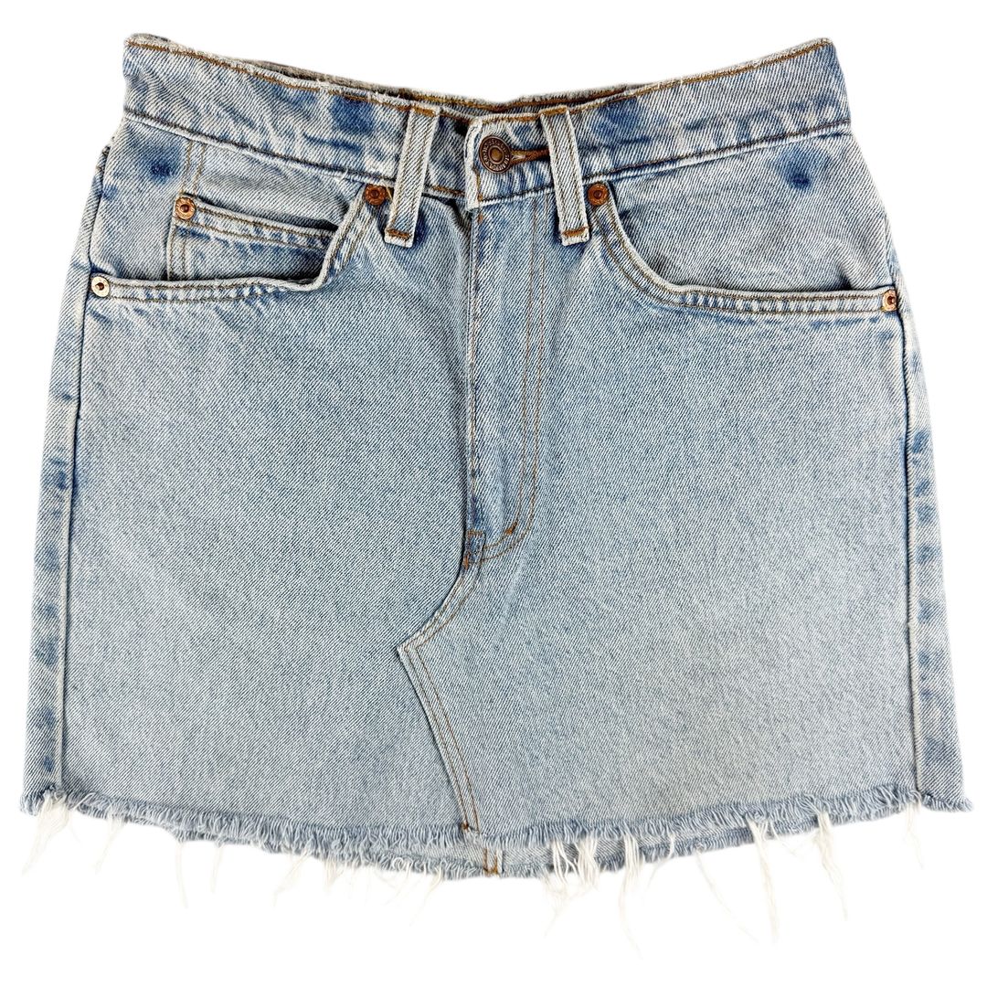 Denim Mini Skirt