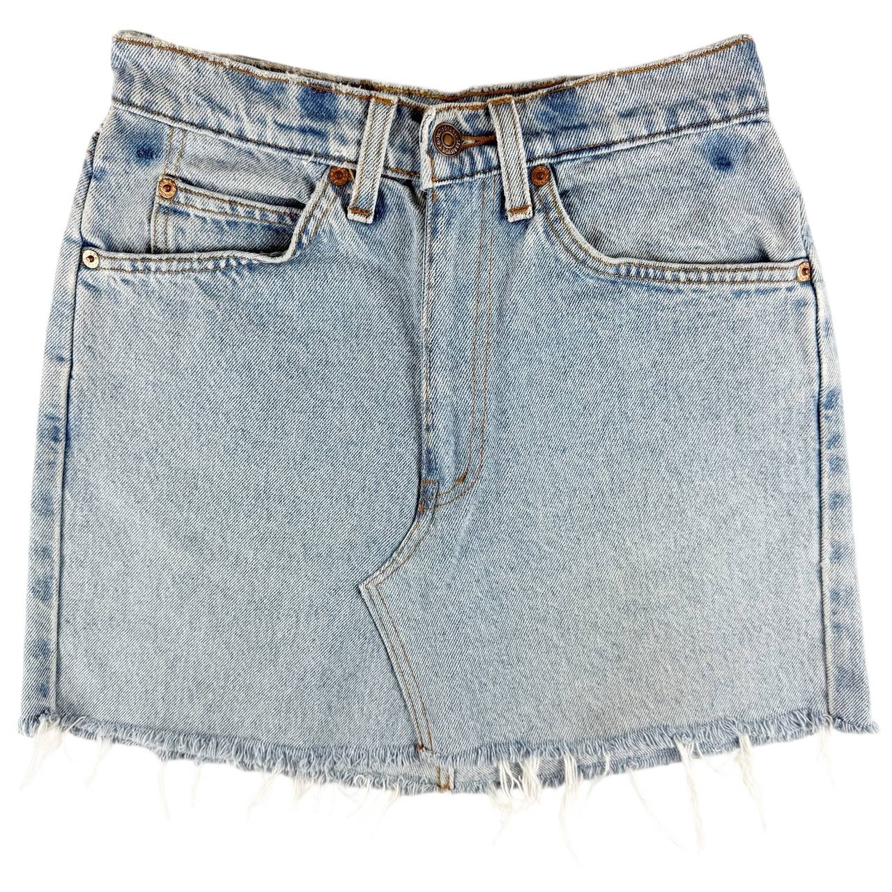 Denim Mini Skirt