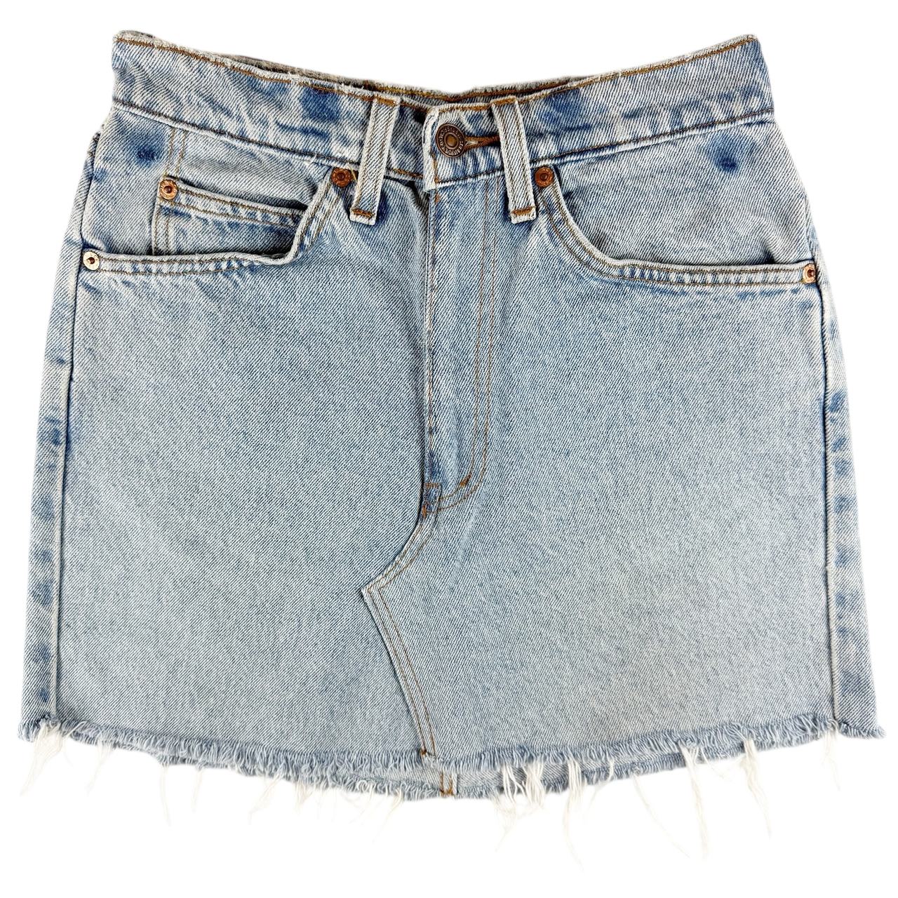 Denim Mini Skirt