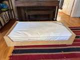 Sprout Kids Birch Montessori Floor Bed - Crib Size - Image 2