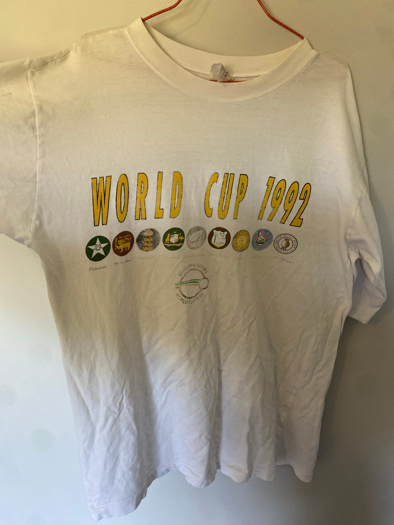 Vintage 1992 Cricket World Cup T-Shirt