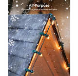 C7 C9 Christmas Lights Universal Spring Clips, 50 Count Quick Spring Clips - Image 6