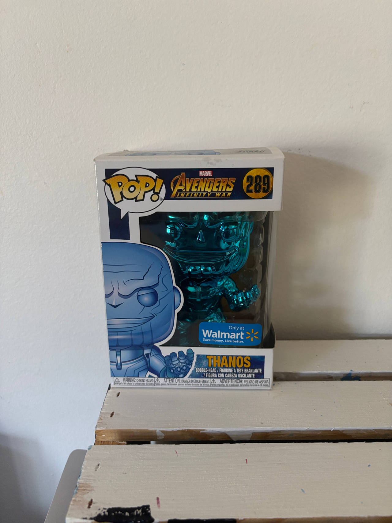 Funko Pop! Marvel Avengers: Infinity War Thanos (Chrome) #289