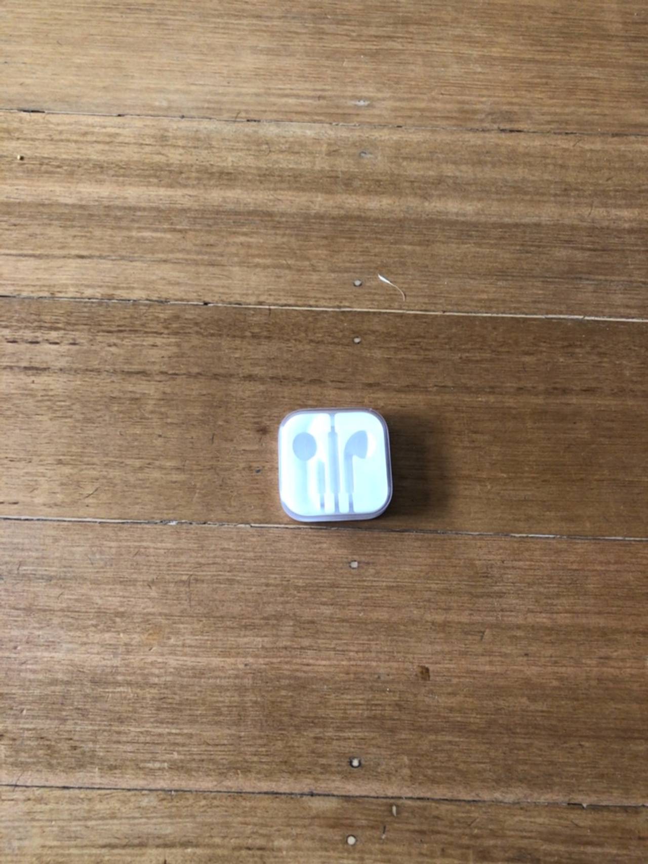 Apple EarPods White Plastic Case
