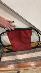 Oakley Street Satchel Bag Red - Image 3