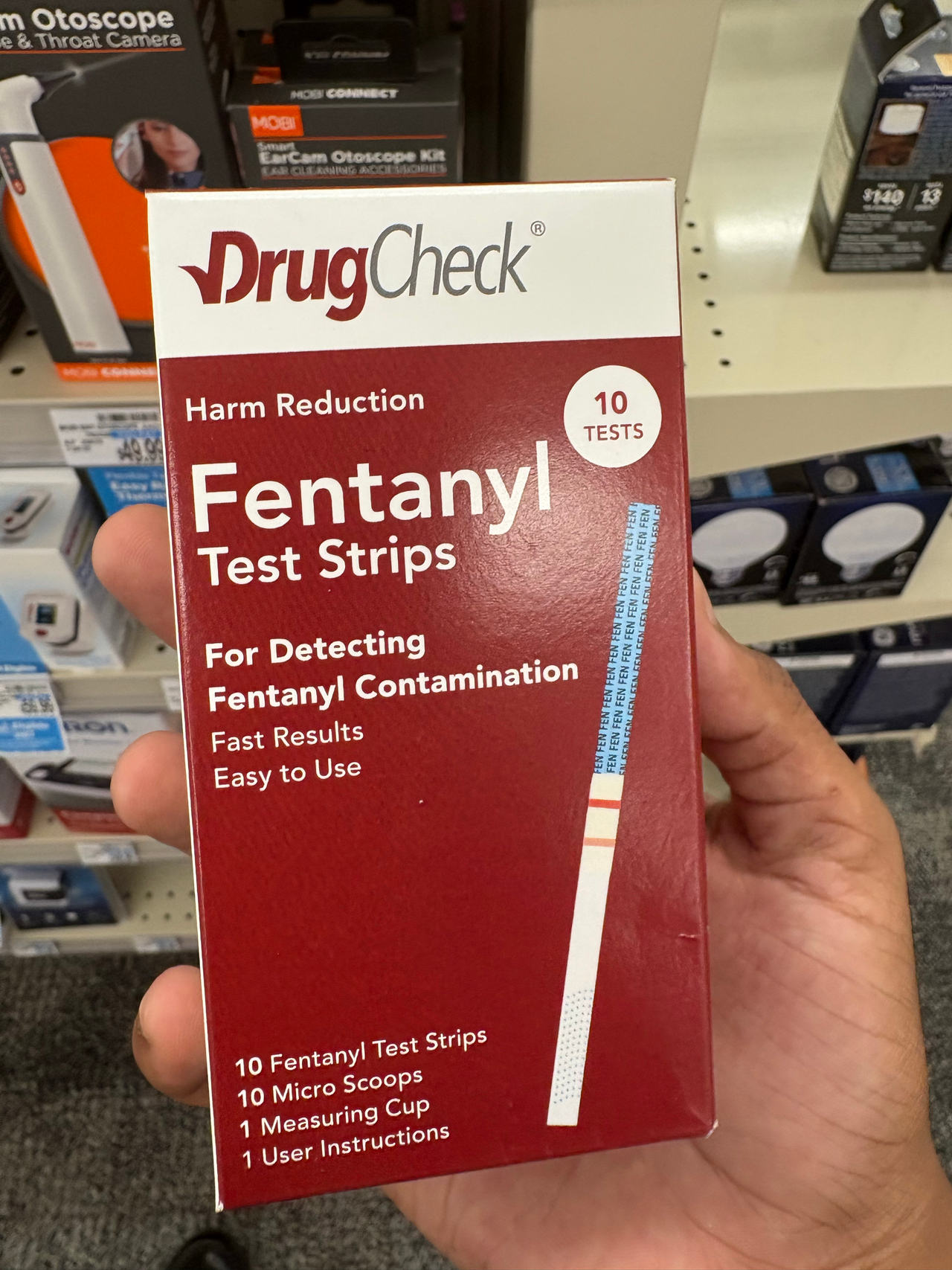 DrugCheck Fentanyl Test Strips