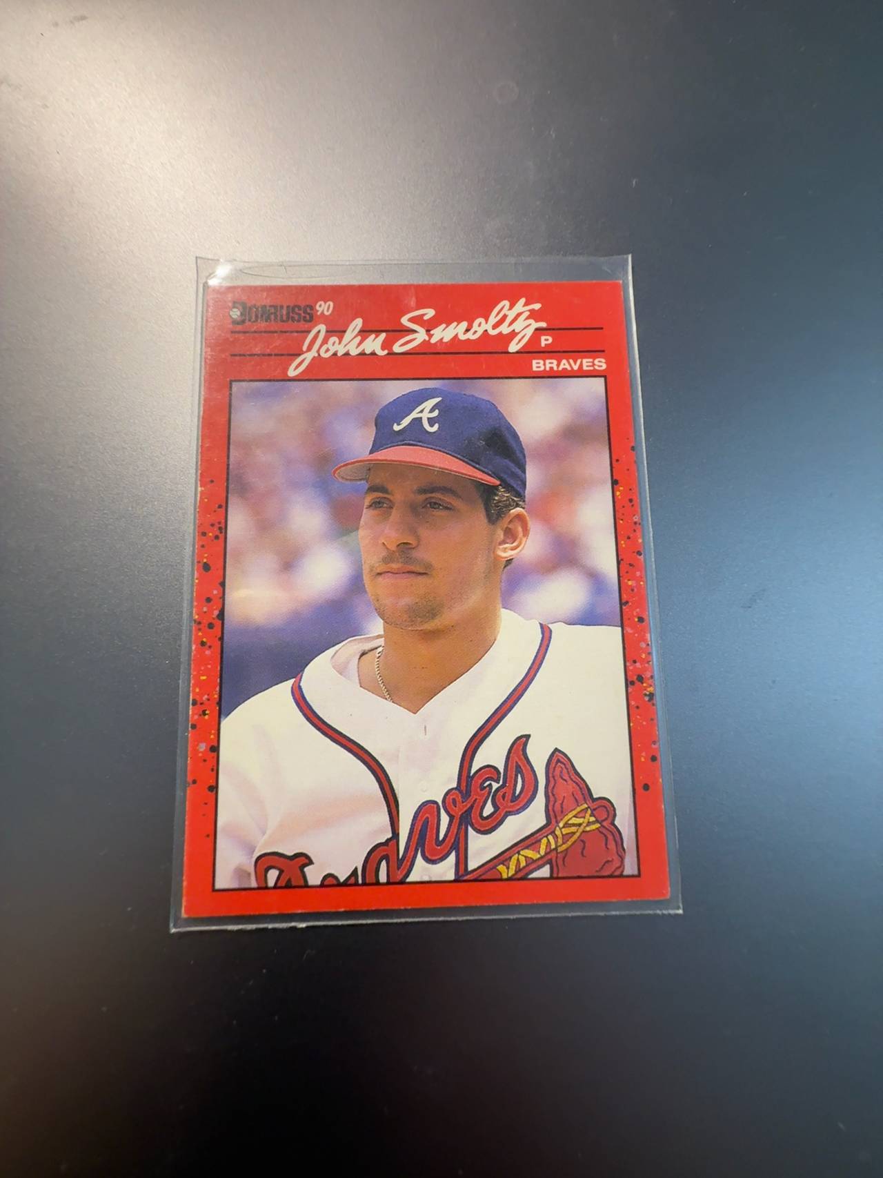 Donruss 1990 John Smoltz Baseball Card #121