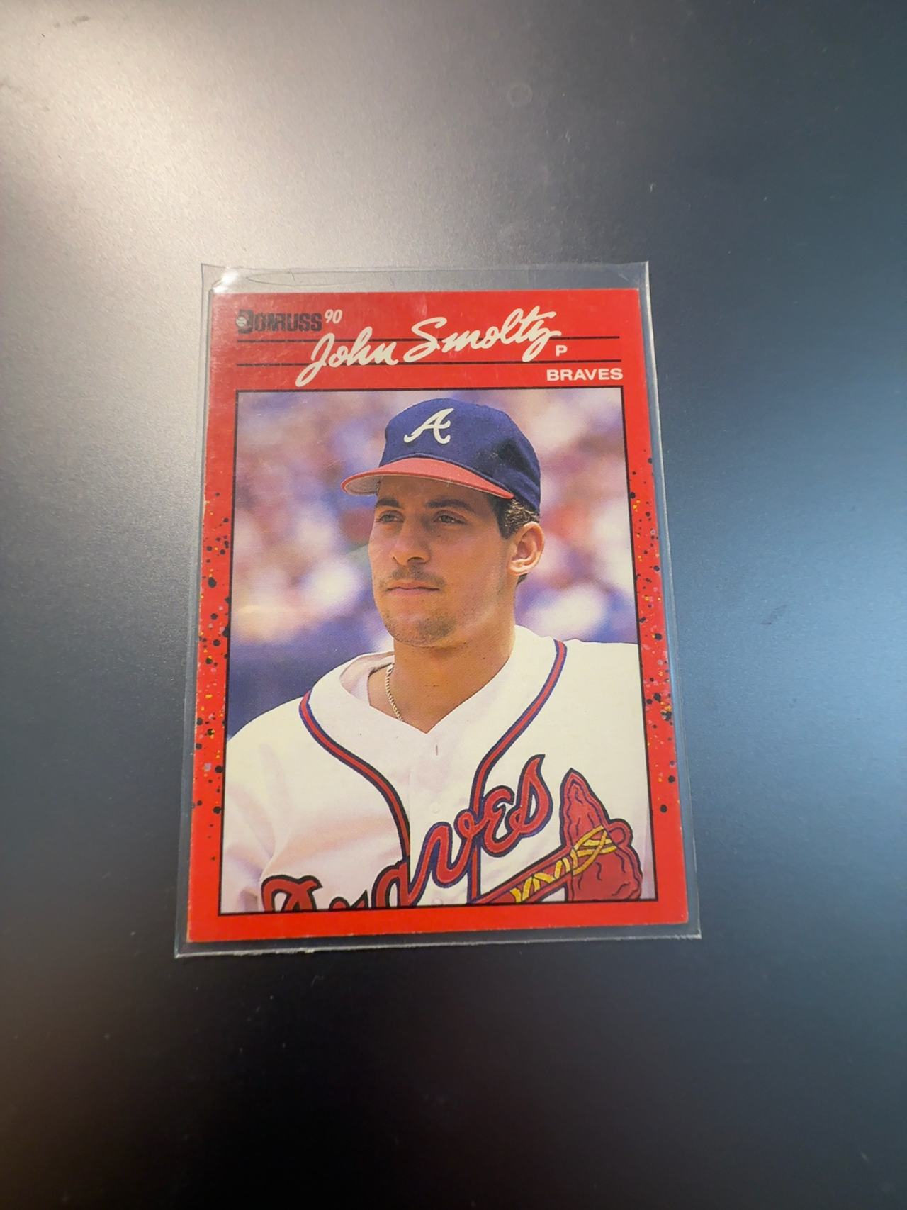 Donruss 1990 John Smoltz Baseball Card #121