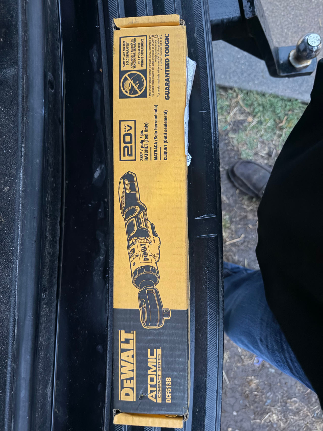 DeWalt DCF513B Atomic 20V MAX 3/8 in. Cordless Ratchet