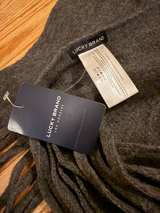 Lucky Brand Charcoal Fringe Scarf - Image 2