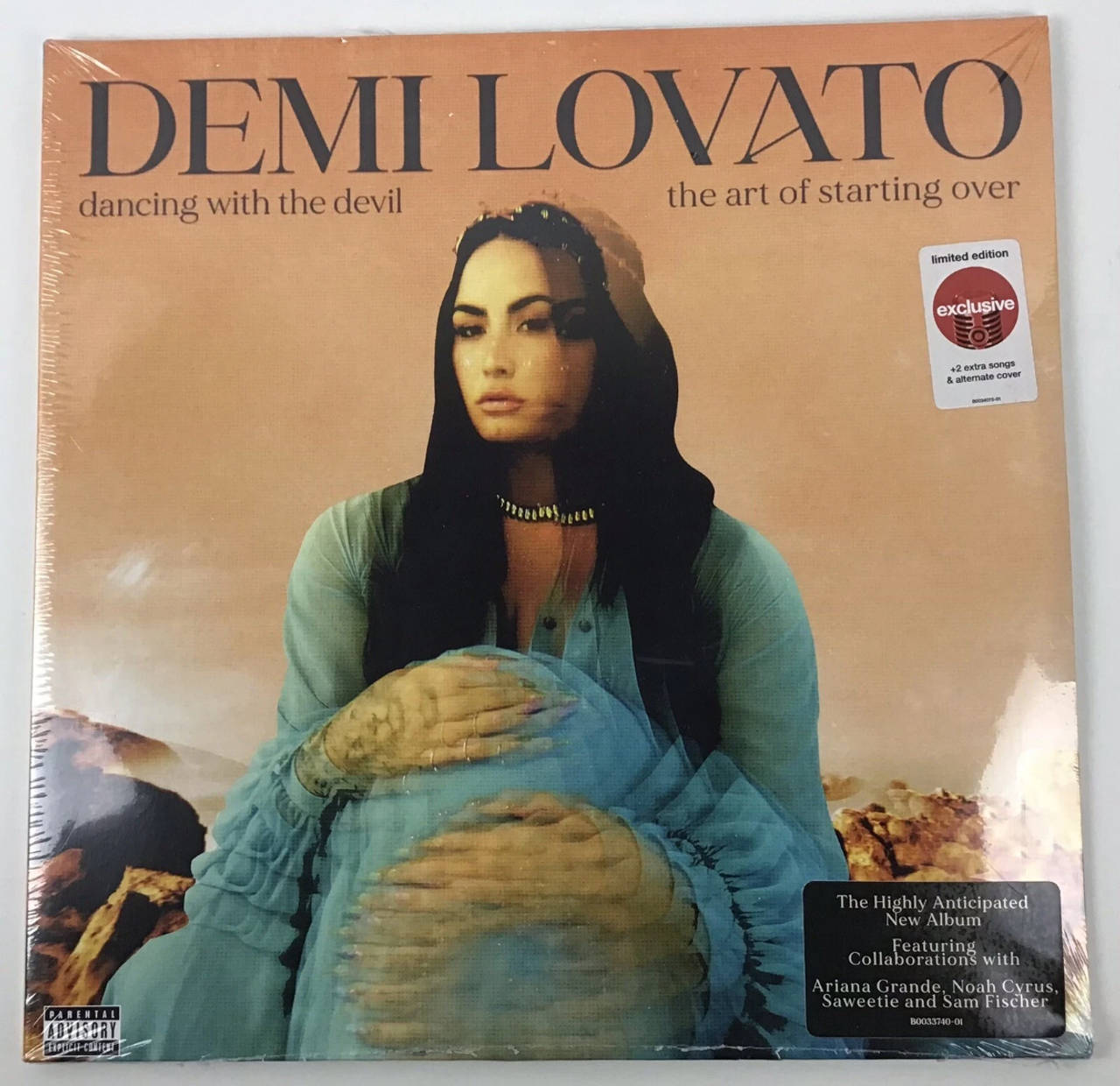 Demi Lovato - Dancing With The Devil Exclusive Red Color Vinyl LP 2 Extra Songs