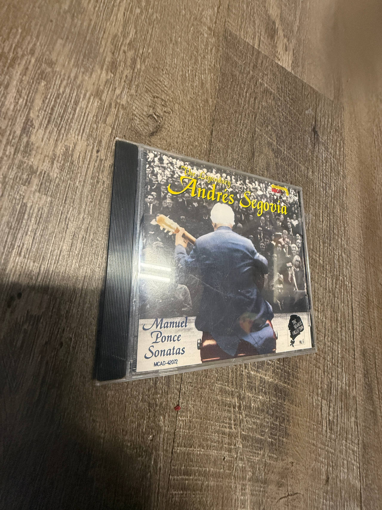 The Legendary Andres Segovia: Manuel Ponce Sonatas CD