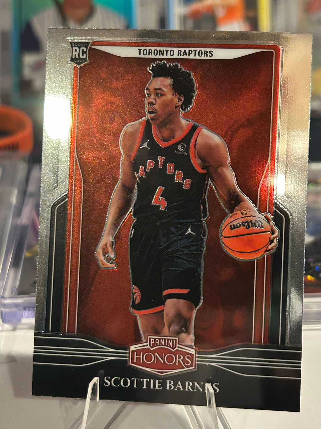 Panini Honors Scottie Barnes Rookie Card