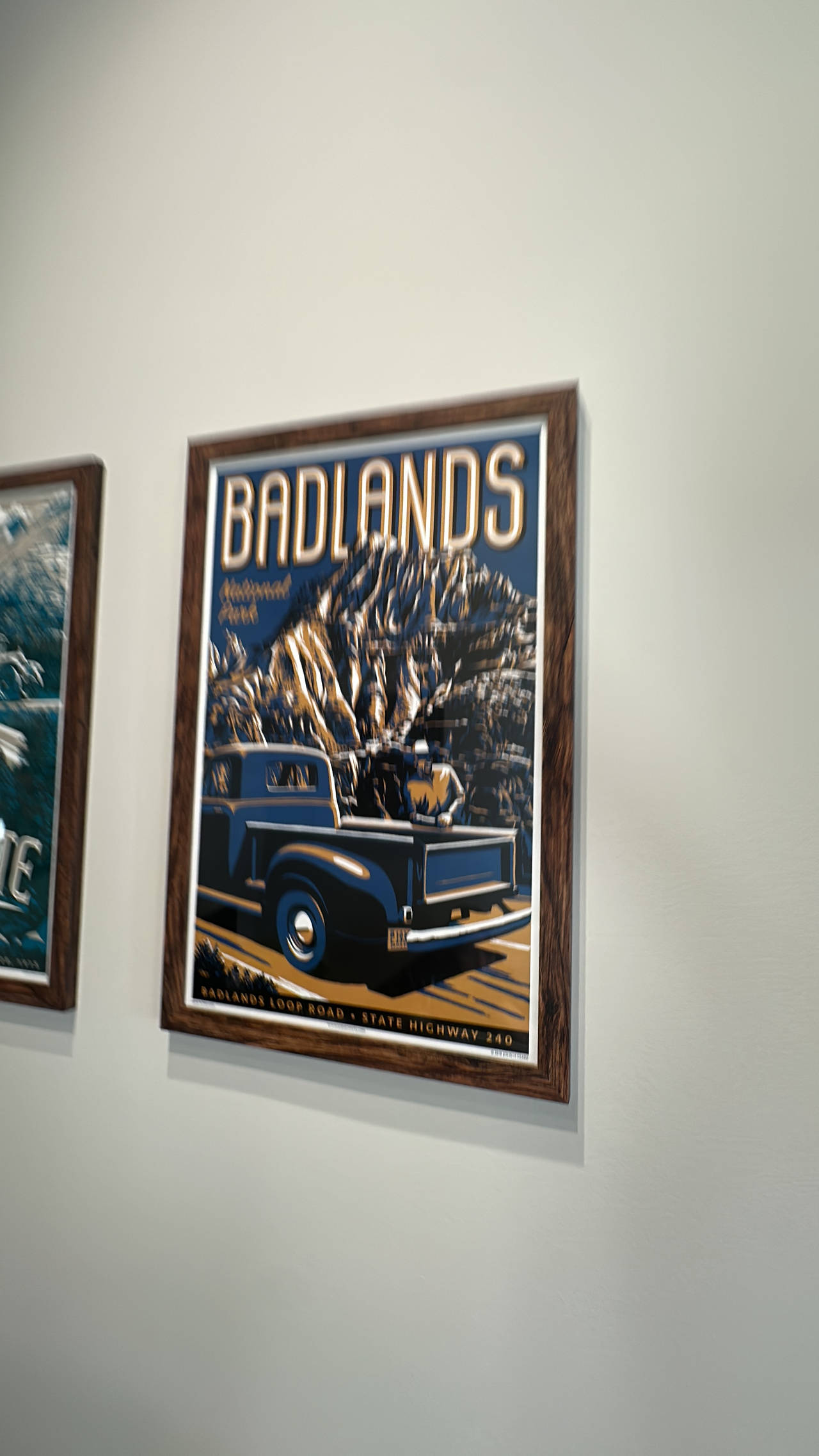 Badlands National Park Poster
