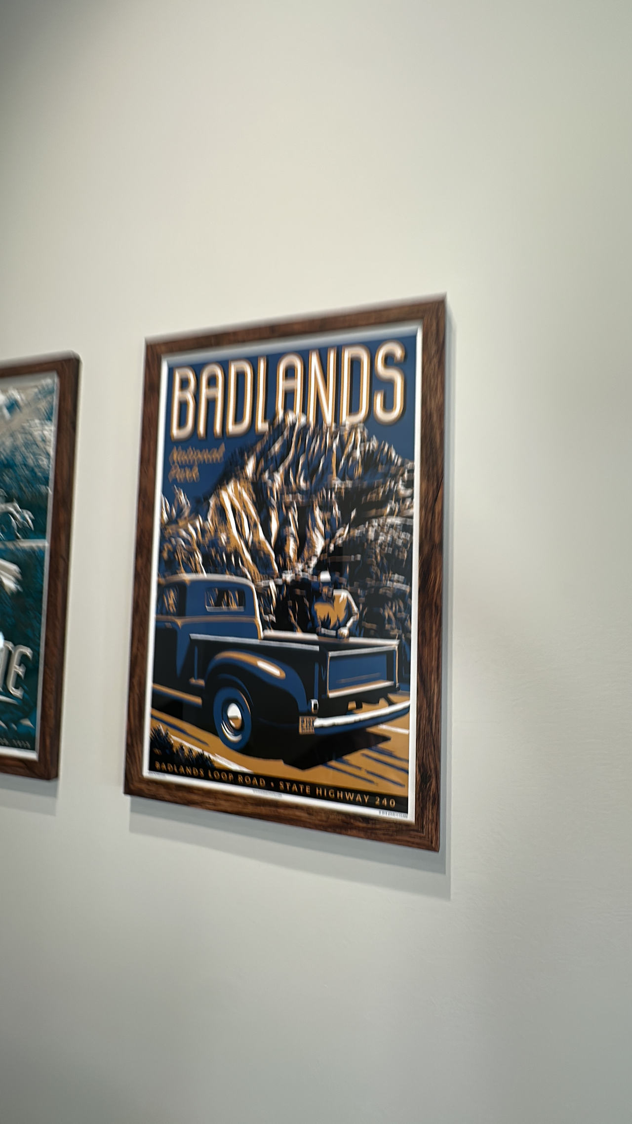 Badlands National Park Poster