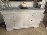 White 6-Drawer Dresser - Image 1