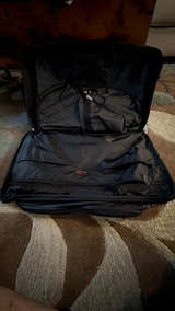 Tumi Alpha Leather Duffle Bag Black - Image 3