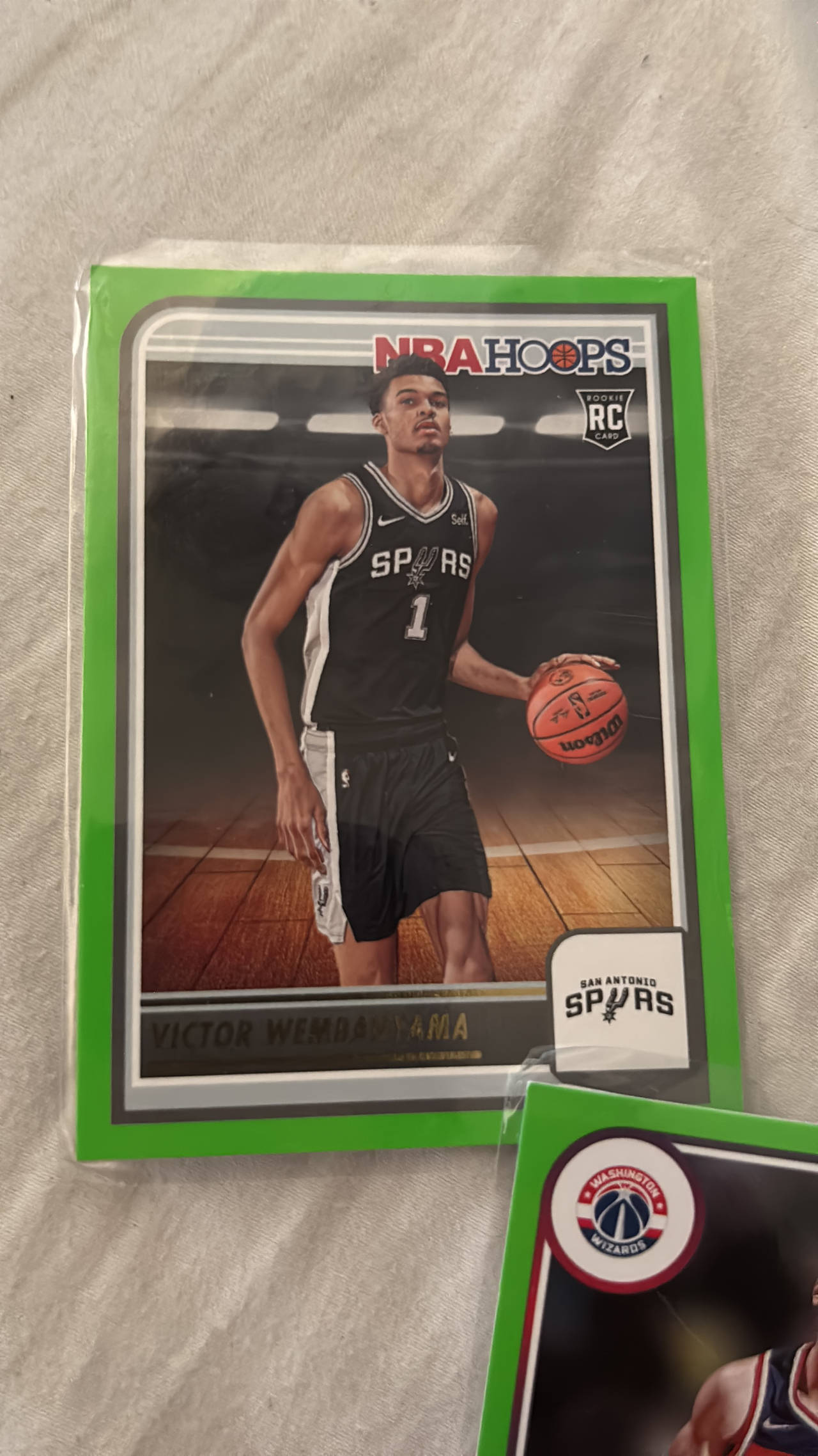 NBA Hoops Victor Wembanyama Rookie Card