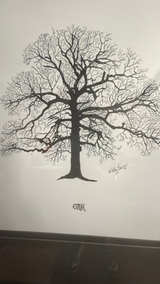Framed Tree Art Print - Image 4
