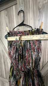 Forever 21 Abstract Print Smocked Top Size Medium - Image 6