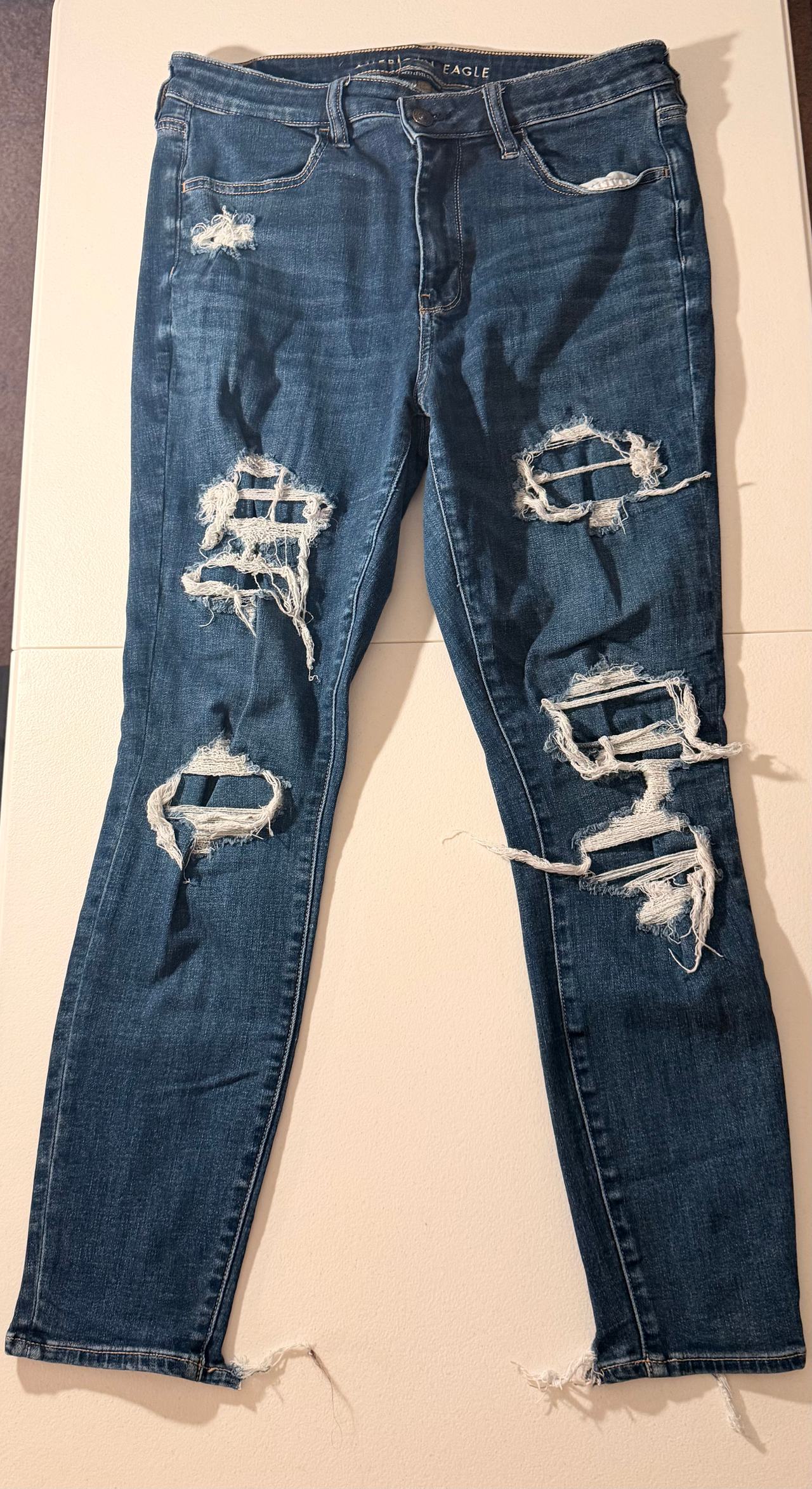 American Eagle Distressed Skinny Jeans