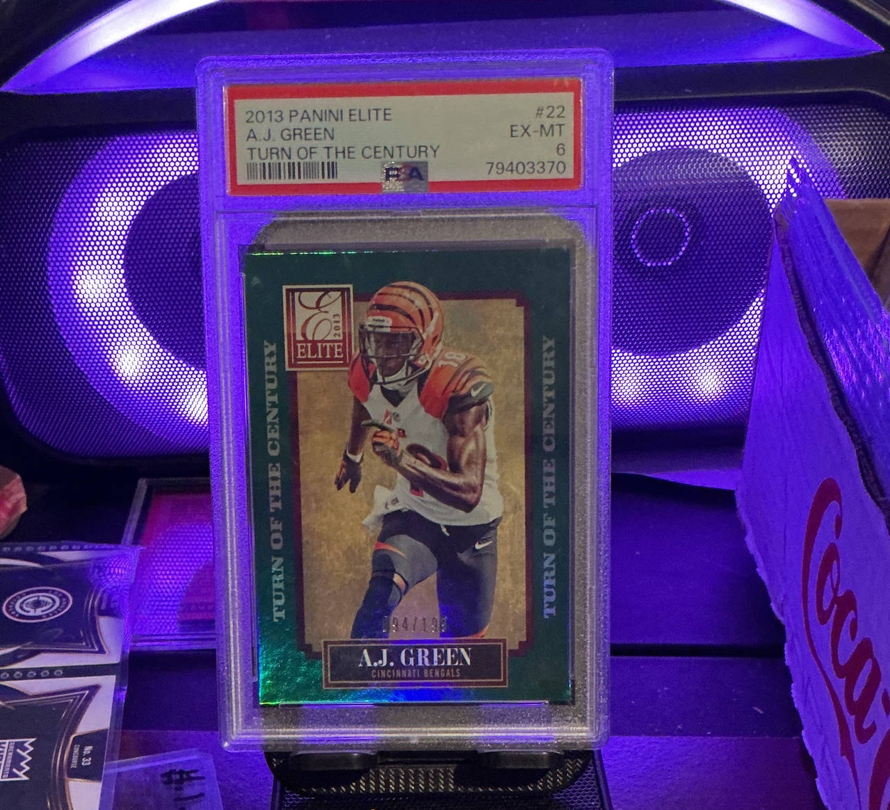2013 Panini Elite A.J. Green Turn of the Century /199 PSA 6