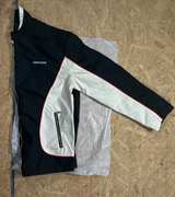 Crazyfire Men’s Vintage Racing Jacket Black Cream Red Size L NWT - Image 4