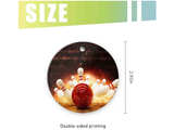 Collectible Christmas Tree Ornaments 3 Inch Pedent,Bowling, for Family - Image 2