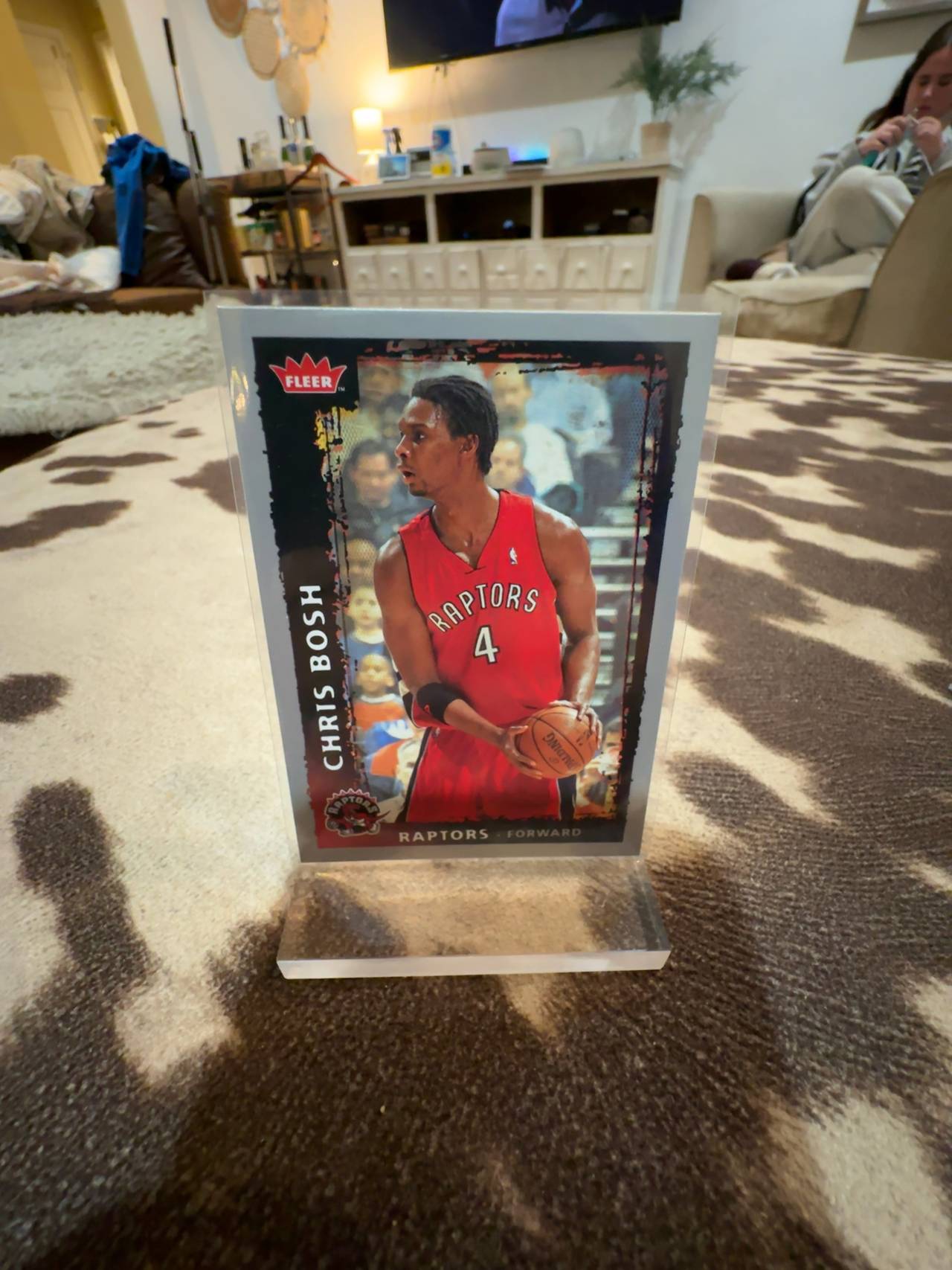 Fleer 2008-09 Chris Bosh #37 Toronto Raptors Card