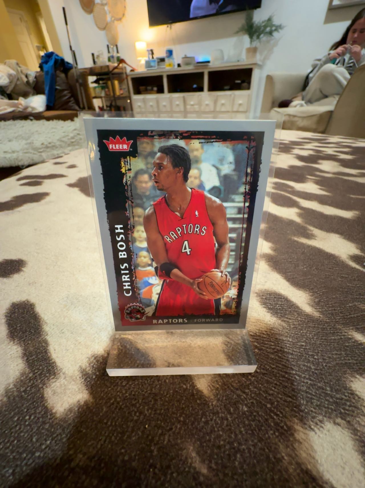 Fleer 2008-09 Chris Bosh #37 Toronto Raptors Card