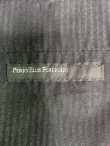 Perry Ellis Men's Slim Fit Black Chinos - Image 4