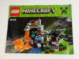 LEGO Minecraft Retired Set Lot 21113 The Cave & 21166 Abandoned Mine Steve Zombi - Image 7