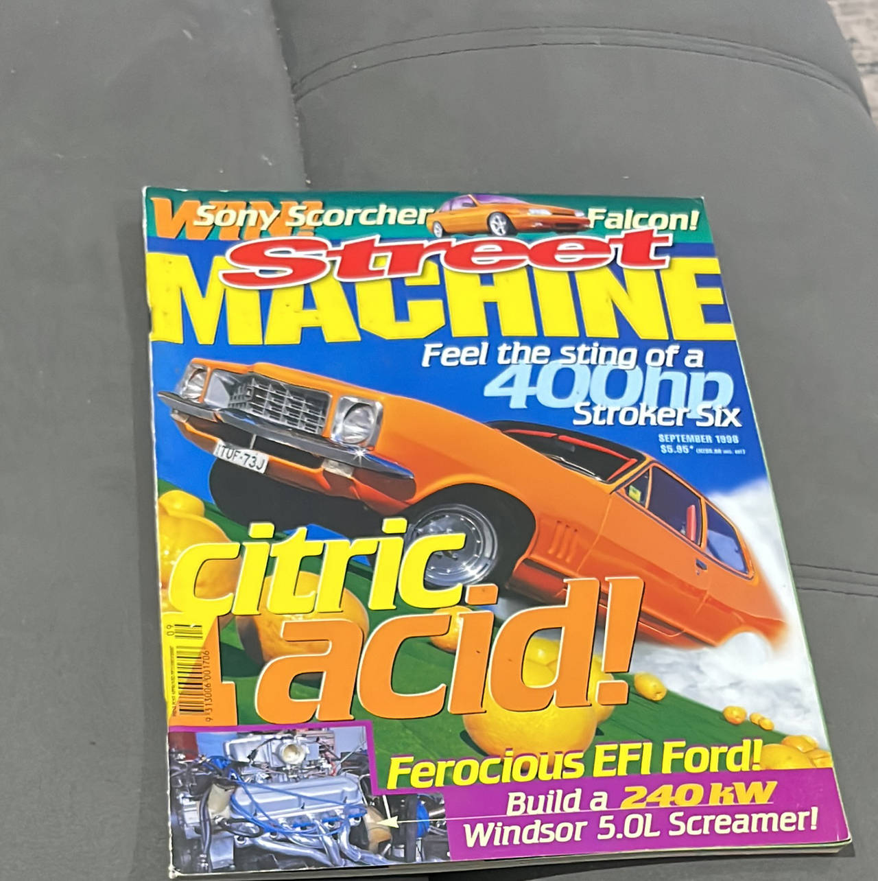 Street Machine Magazine September 1998 Citric Acid Torana