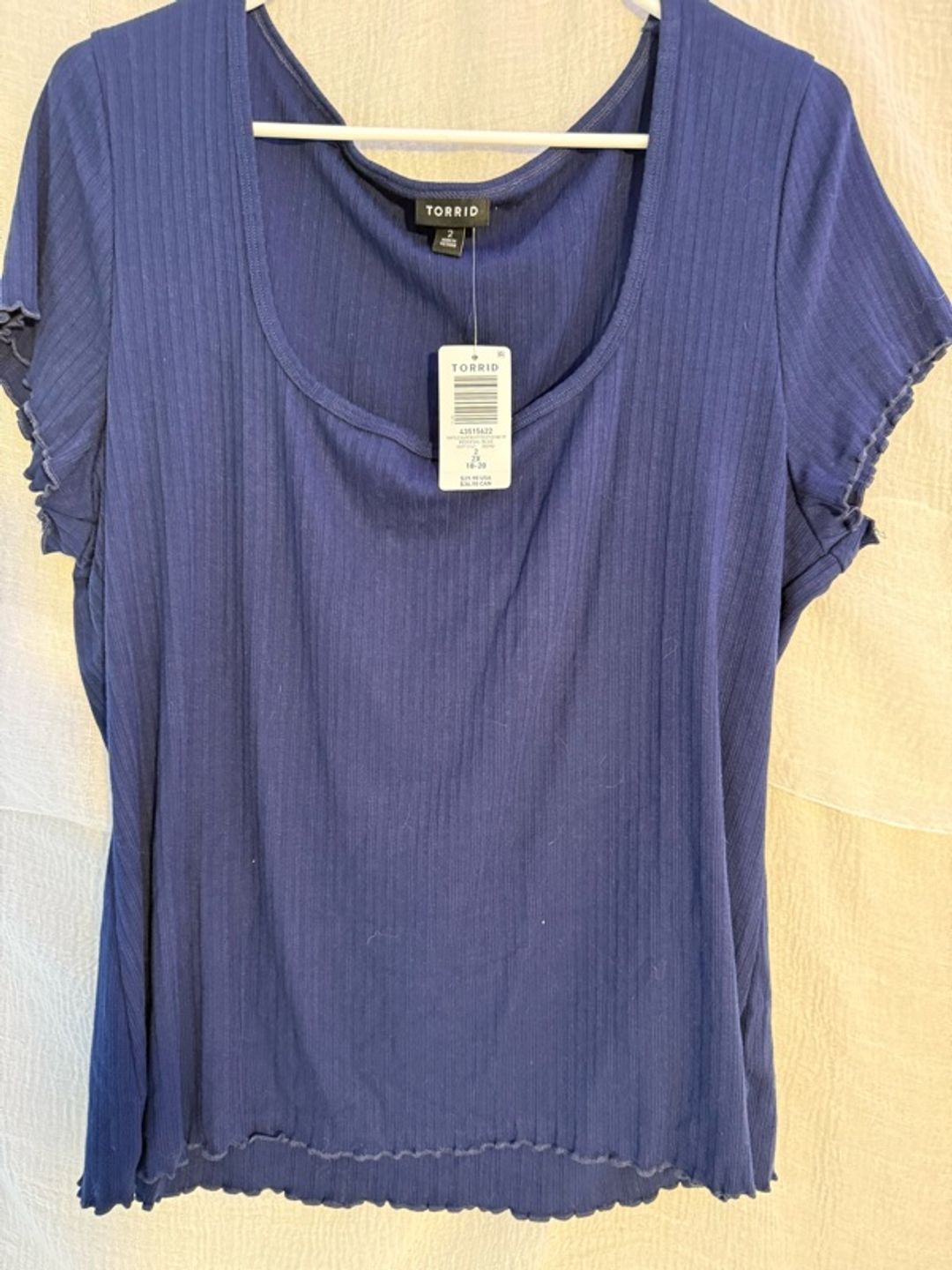 Old Navy Fitted Rib-Knit T-Shirt