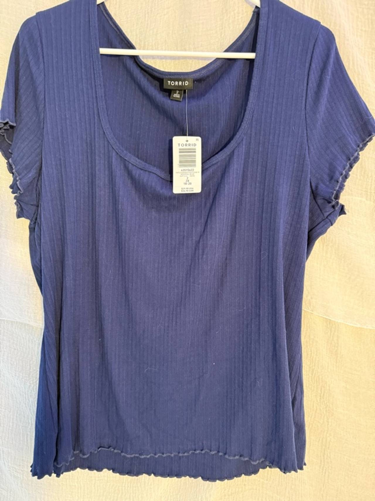 Old Navy Fitted Rib-Knit T-Shirt
