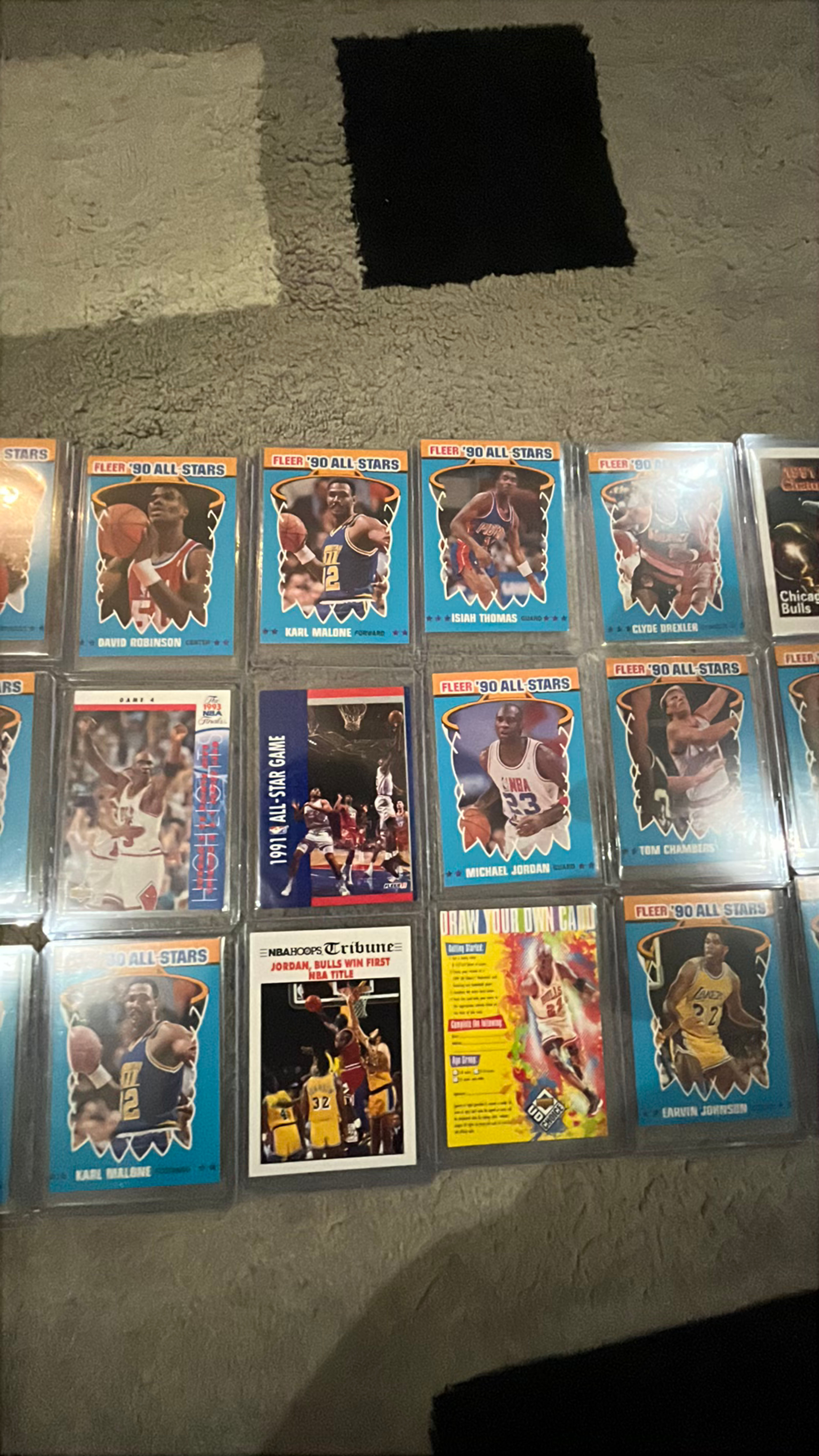 1990-91 NBA Hoops Basketball Cards - Image 3