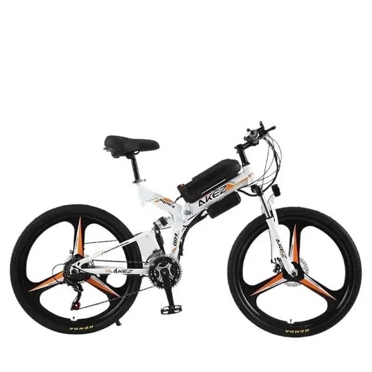 AKEZ Electric Folding Mountain Bike