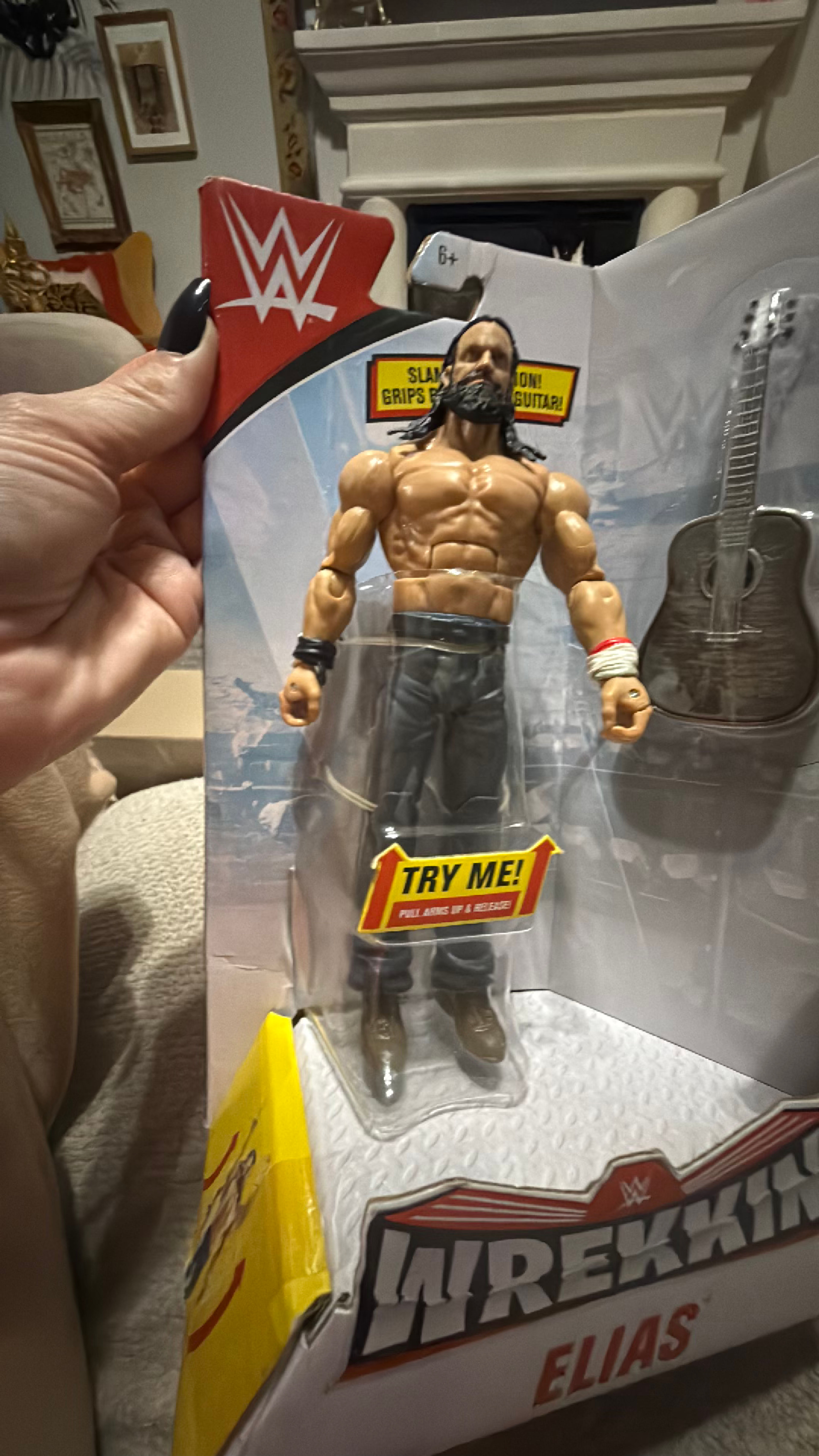 WWE 6-inch Elias Action Figure Basic Series #88 - Image 2