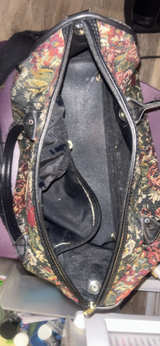 Protocol Vintage Floral Tapestry Duffel Bag - Image 3