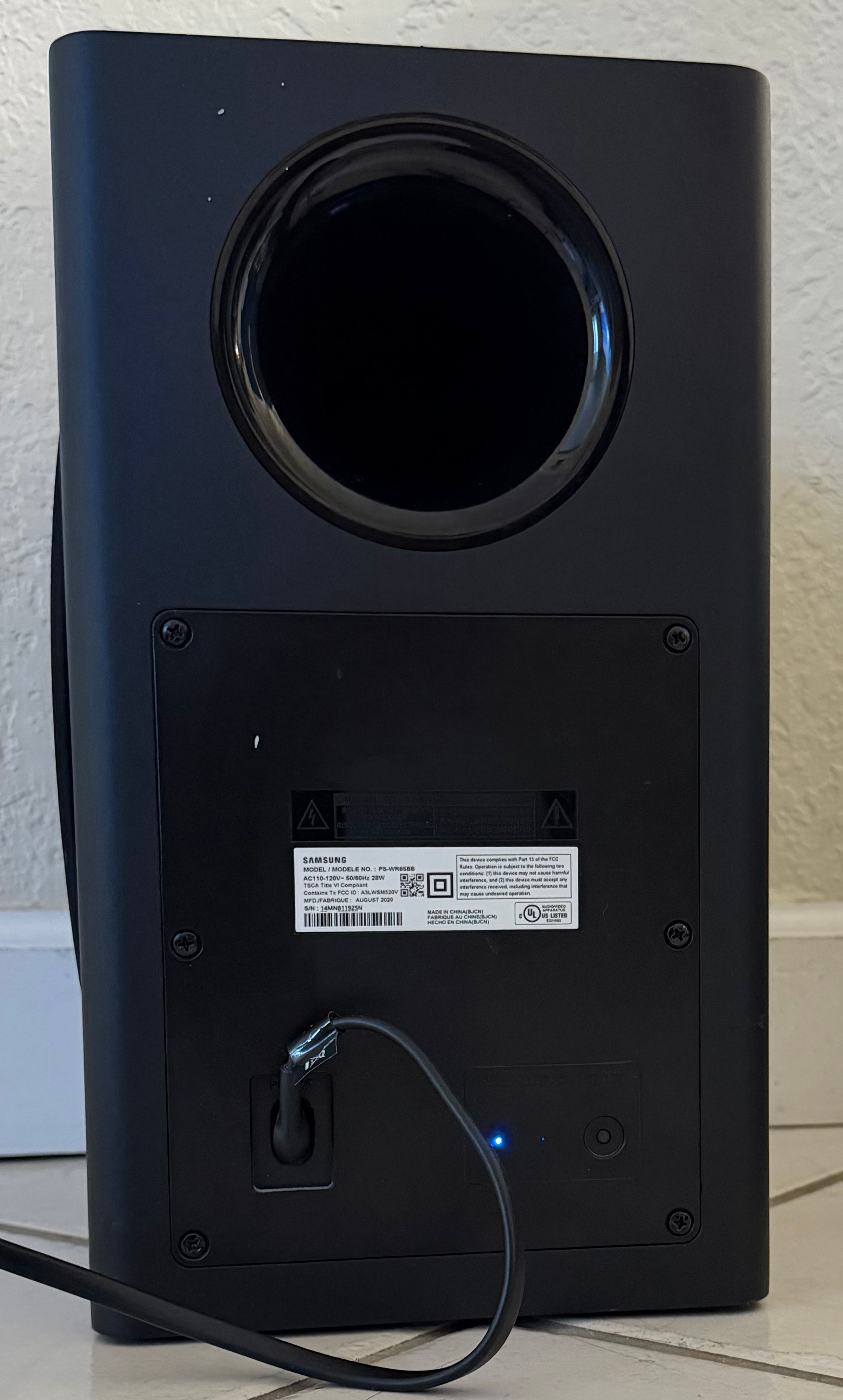 Samsung Wireless Subwoofer - Image 2